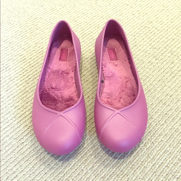 crocs olivia ii lined flat